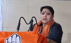 अमित शाह के दौरे से पहले महिला कांग्रेस नेता को रोका, प्रशासन पर गंभीर आरोप