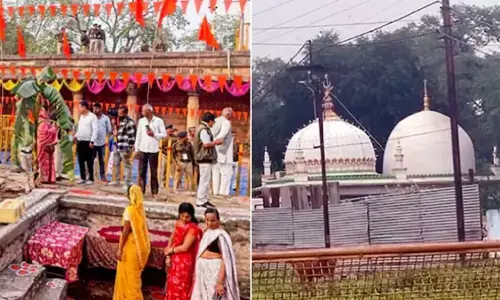 धार भोजशाला में आज नमाज और पूजा एक साथ, सिक्योरिटी के लिए 8000 जवान तैनात धार भोजशाला में आज नमाज और पूजा एक साथ, सिक्योरिटी के लिए 8000 जवान तैनात