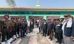 92 मीडियम रेजिमेंट द्वारा सम्मान समारोह का आयोजन