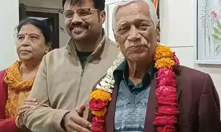 उज्जैन को मिला गौरव, आर्कियोलॉजिस्ट डॉ. नारायण व्यास को पद्मश्री सम्मान उज्जैन को मिला गौरव, आर्कियोलॉजिस्ट डॉ. नारायण व्यास को पद्मश्री सम्मान