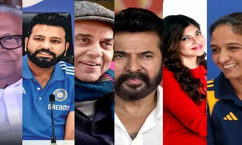 वी.एस अच्युतानंदन और धर्मेन्द्र को पद्म विभूषण, ममूटी-अलका याग्निक को पद्म भूषण, रोहित व हरमनप्रीत को पद्मश्री,131 हस्तियों को पद्म पुरस्कार का ऐलान वी.एस अच्युतानंदन और धर्मेन्द्र को पद्म विभूषण, ममूटी-अलका याग्निक को पद्म भूषण, रोहित व हरमनप्रीत को पद्मश्री,131 हस्तियों को पद्म पुरस्कार का ऐलान