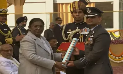 Ashoka Chakra: अंतरिक्ष के नायक ग्रुप कैप्टन शुभांशु शुक्ला को राष्ट्रपति ने किया अशोक चक्र से सम्मानित