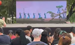 सैंटियागो में चीनी नववर्ष समारोह में सीएमजी स्प्रिंग फेस्टिवल गाला के प्रचार वीडियो का पहली बार पदार्पण