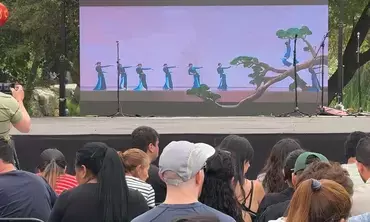 सैंटियागो में चीनी नववर्ष समारोह में सीएमजी स्प्रिंग फेस्टिवल गाला के प्रचार वीडियो का पहली बार पदार्पण