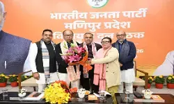 मणिपुर में सरकार गठन की तैयारी, वाई. खेमचंद सिंह चुने गए भाजपा विधायक दल के नेता