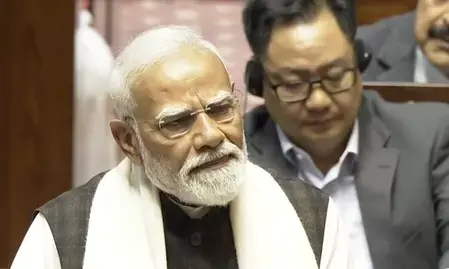 आईना देख लिया तो अपनी सच्चाई कहां छुपाओगे..., राज्यसभा में पीएम मोदी का विपक्ष पर तंज