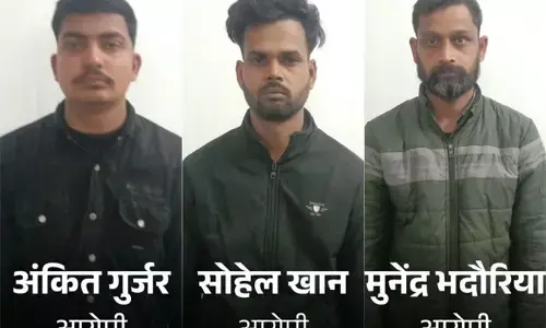 ग्वालियर में कार से ट्रैफिक कांस्टेबल को घसीटा, तीन आरोपी गिरफ्तार