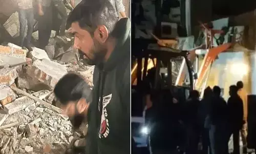 कोटा में बहुमंजिला इमारत ढही, दो की मौत, नौ घायल