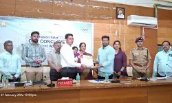 तमिलनाडु : तिरुपुर सीएसआर कॉन्क्लेव: जिला कलेक्टर ने कल्याण सोसायटी लोगो लॉन्च किया, टीईए और केएम निटवियर सम्मानित