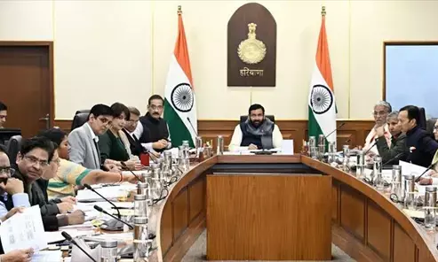 मेगा परियोजनाओं में देरी बर्दाश्त नहीं, सीएम नायब सिंह सैनी का सख्त निर्देश