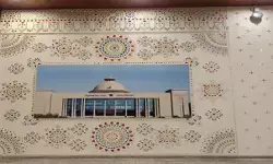 बजट सत्र से पहले गुजरात विधानसभा में पारंपरिक कलाओं को प्रमुखता दी गई