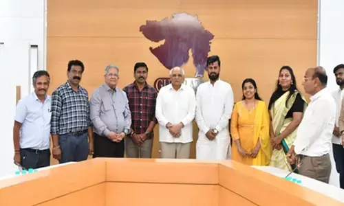 केरल बीजेपी प्रतिनिधिमंडल ने गुजरात का दौरा किया, सीएम भूपेन्द्र पटेल से मुलाकात की