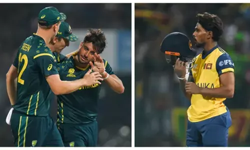 T20 World Cup 2026: श्रीलंका ने ऑस्ट्रेलिया को 8 विकेट से रौंदा, कंगारू टीम बाहर होने की कगार पर T20 World Cup 2026: श्रीलंका ने ऑस्ट्रेलिया को 8 विकेट से रौंदा, कंगारू टीम बाहर होने की कगार पर