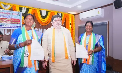 तेलंगाना निकाय चुनाव: 105 में से 84 नगरपालिकाओं पर कांग्रेस का कब्जा, 7 में से 6 निगमों में भी बढ़त तेलंगाना निकाय चुनाव: 105 में से 84 नगरपालिकाओं पर कांग्रेस का कब्जा, 7 में से 6 निगमों में भी बढ़त