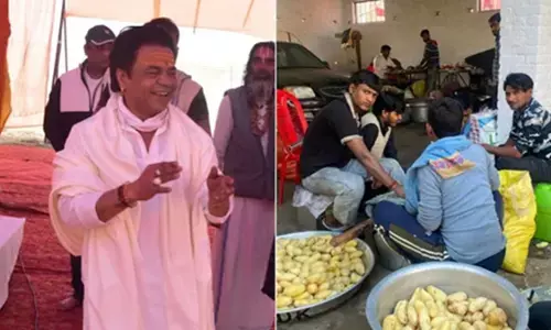 Video: राजपाल यादव ने भतीजी की शादी में जमाई रौनक, रोटी बेलते और डांस करते वीडियो वायरल