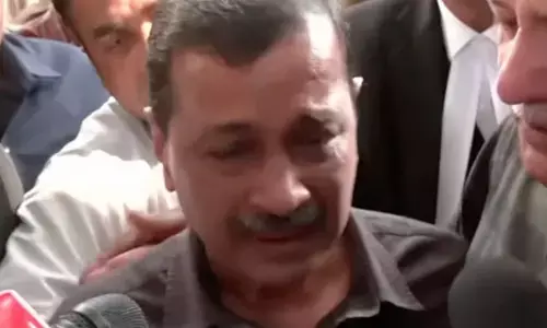 शराब घोटाले में बरी होने के बाद रो पड़े अरविंद केजरीवाल, बोले - मैं करप्ट नहीं, पूरा केस फर्जी था