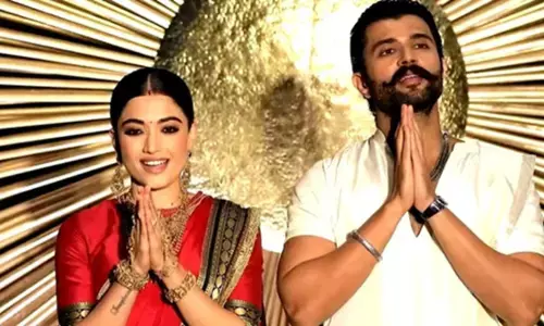 हैदराबाद में सजा विजय देवरकोंडा–रश्मिका मंदाना का ग्रैंड वेडिंग रिसेप्शन, ताज कृष्णा में सितारों और सियासत का जमावड़ा