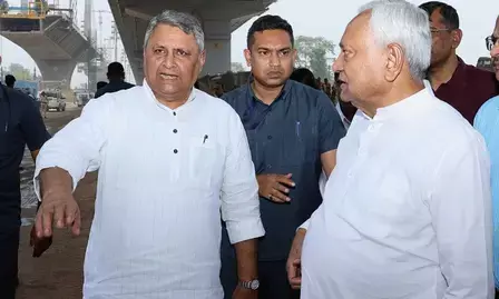 बिहार: नीतीश कुमार के राज्यसभा जाने की अटकलों पर बोले मंत्री विजय कुमार चौधरी, उनकी इच्छा से ही तय होगा बिहार: नीतीश कुमार के राज्यसभा जाने की अटकलों पर बोले मंत्री विजय कुमार चौधरी, उनकी इच्छा से ही तय होगा