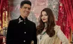 मनीष मल्होत्रा के क्लासिक आउटफिट में नजर आईं ऐश्वर्या राय, चिकनकारी और जरदोजी का शाही मेल