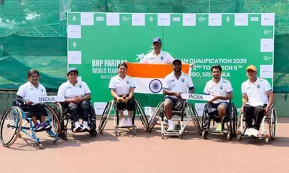 व्हीलचेयर विश्व टीम कप एशिया क्वालीफायर में भारतीय पुरुष टीम ने जीता कांस्य पदक