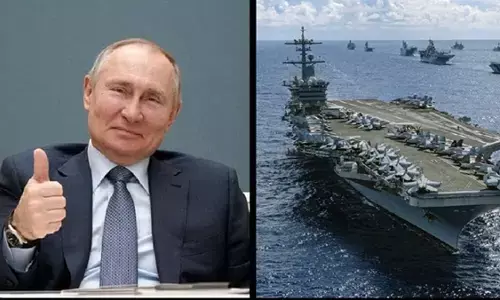 ईरान को अमेरिकी युद्धपोतों, विमानों और ठिकानों की रूस दे रहा खुफिया जानकारी?: पश्चिम एशिया संघर्ष के बीच बड़ा दावा