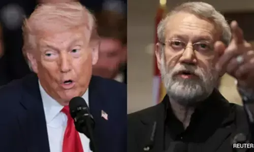 ट्रंप को कीमत चुकानी पड़ेगी, ईरान के शीर्ष अधिकारी लारीजानी की अमेरिका को खुली चेतावनी