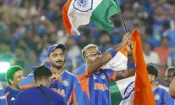 तेलंगाना और आंध्र प्रदेश के मुख्यमंत्रियों ने टी20 विश्व कप में जीत पर भारतीय टीम को बधाई दी तेलंगाना और आंध्र प्रदेश के मुख्यमंत्रियों ने टी20 विश्व कप में जीत पर भारतीय टीम को बधाई दी