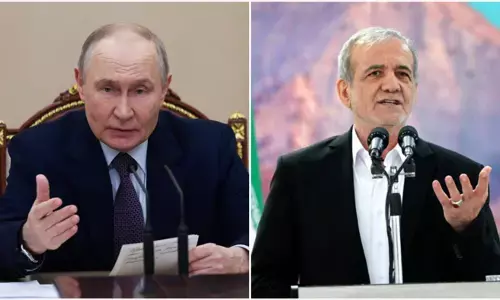 पुतिन और ईरान राष्ट्रपति की फोन वार्ता, मध्य पूर्व संघर्ष पर जोर