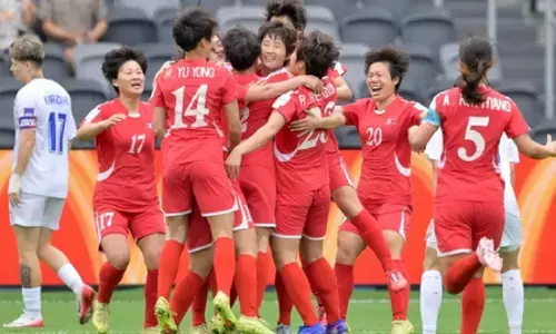 महिला एशियन कप 2026: साउथ कोरिया और चीन ने बनाई सेमीफाइनल में जगह महिला एशियन कप 2026: साउथ कोरिया और चीन ने बनाई सेमीफाइनल में जगह