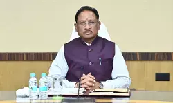 छात्रों की शिष्टाचार मुलाकात: CM साय ने दी बधाई