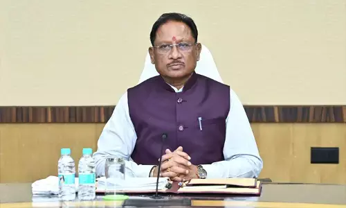 छात्रों की शिष्टाचार मुलाकात: CM साय ने दी बधाई