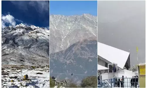 उत्तराखंड में मौसम की करवट, ऊंचाई पर बर्फ़बारी उत्तराखंड में मौसम की करवट, ऊंचाई पर बर्फ़बारी