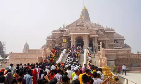 अयोध्या: राम मंदिर में 19 मार्च को विशेष अनुष्ठान, राष्ट्रपति द्रौपदी मुर्मु करेंगी श्रीराम यंत्र की स्थापना