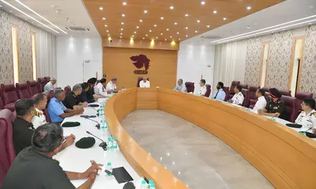 एनडीसी के अधिकारियों ने सीएम भूपेंद्र पटेल से की भेंट, गुजरात की विकास गाथा जानने में दिखाई उत्सुकता