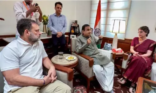 राहुल गांधी और प्रियंका गांधी ने नितिन गडकरी से की मुलाकात, परिवहन क्षेत्र की समस्याओं पर हुई चर्चा