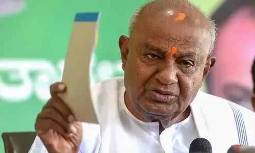 देवगौड़ा का तंज: कांग्रेस संग ‘जबरन शादी’, अपमान से हुआ तलाक