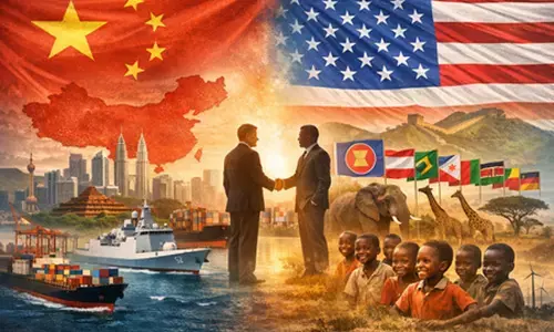 चीन को टक्कर देने के लिए अमेरिका का दक्षिण-पूर्व एशिया और अफ्रीका पर फोकस चीन को टक्कर देने के लिए अमेरिका का दक्षिण-पूर्व एशिया और अफ्रीका पर फोकस