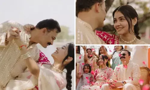 सादगी से हुई IPS अंशिका-केके बिश्नोई की हल्दी सेरेमनी, अब जोधपुर में सजेगी महफिल, प्री-वेडिंग शूट की तस्वीरें वायरल