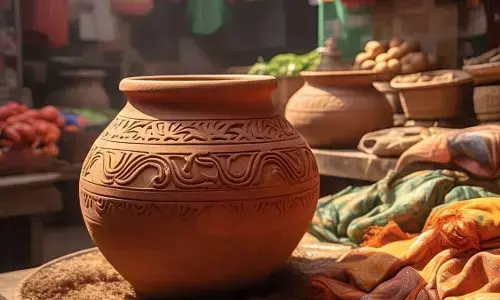 मटके में छिपा सेहत का भी राज, गर्मियों में वरदान से कम नहीं मिट्टी के बर्तन मटके में छिपा सेहत का भी राज, गर्मियों में वरदान से कम नहीं मिट्टी के बर्तन