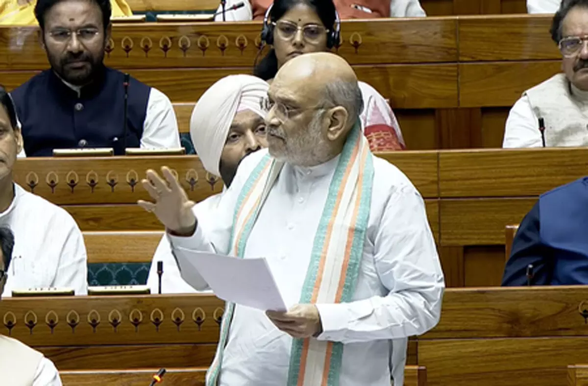 लोकसभा में बोले गृह मंत्री अमित शाह, ‘देश में 1970 से 2004 के बीच नक्सलवाद पनपा लोकसभा में बोले गृह मंत्री अमित शाह, ‘देश में 1970 से 2004 के बीच नक्सलवाद पनपा