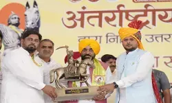 महाराजा सूरजमल प्रतिमा अनावरण पर बवाल: ‘जाट’ शब्द हटाने से विवाद, भगवंत मान बिना अनावरण लौटे