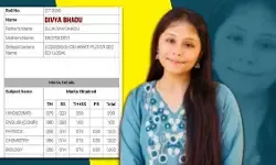 राजस्थान बोर्ड के 12वीं रिजल्ट में 96% से अधिक छात्र पास, बॉर्डर के पास रहने वाली टॉपर दिव्या भादू की खास कहानी राजस्थान बोर्ड के 12वीं रिजल्ट में 96% से अधिक छात्र पास, बॉर्डर के पास रहने वाली टॉपर दिव्या भादू की खास कहानी