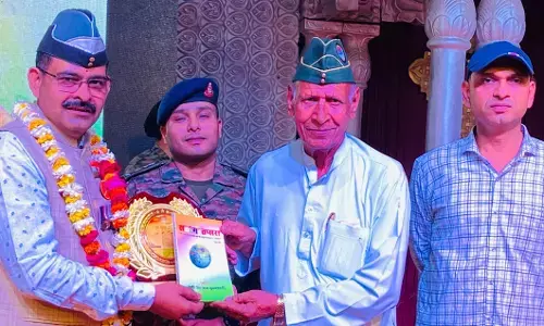 92 मीडियम रेजिमेंट द्वारा पूर्व सैनिक रैली निकाली 92 मीडियम रेजिमेंट द्वारा पूर्व सैनिक रैली निकाली