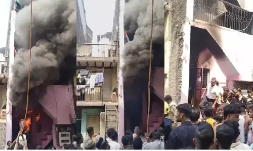 सूरत में बड़ा हादसा, एक ही परिवार के 5 लोगों की जिंदा जलकर मौत; साड़ी पैकिंग का करते थे काम