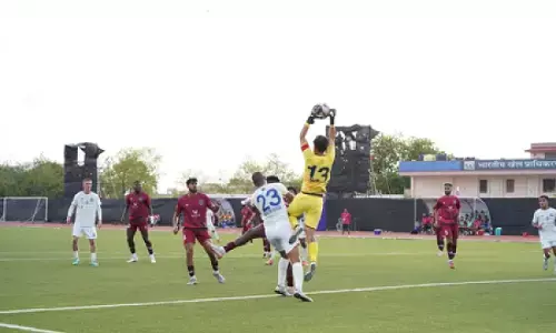 आईएफएल 2025-26: चानमारी एफसी के खिलाफ राजस्थान यूनाइटेड की 2-0 से जीत आईएफएल 2025-26: चानमारी एफसी के खिलाफ राजस्थान यूनाइटेड की 2-0 से जीत