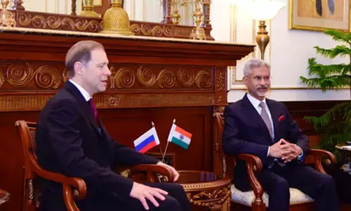 दिल्ली में भारत-रूस वार्ता: जयशंकर और मंटुरोव की अहम मुलाकात