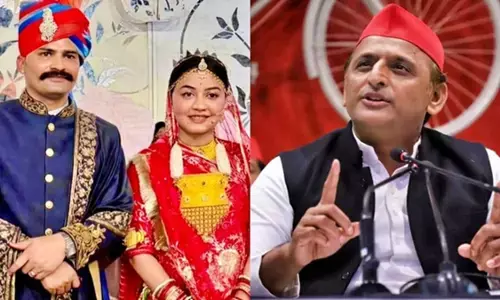 संभल एसपी की शादी में सपा नेताओं की मौजूदगी पर बवाल, अखिलेश यादव नाराज, बीजेपी का पलटवार