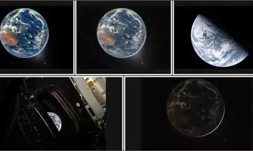 अंतरिक्ष से चमकी पृथ्वी की खूबसूरती: आर्टेमिस II के यात्रियों ने कैद किया अद्भुत नजारा, दिल छूने वाली तस्वीरें अंतरिक्ष से चमकी पृथ्वी की खूबसूरती: आर्टेमिस II के यात्रियों ने कैद किया अद्भुत नजारा, दिल छूने वाली तस्वीरें