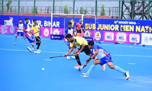 सब जूनियर हॉकी: तीसरे दिन गोवा की धमाकेदार जीत सब जूनियर हॉकी: तीसरे दिन गोवा की धमाकेदार जीत
