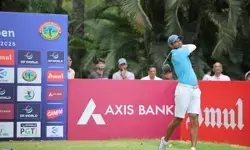 गोल्फ: आंध्र ओपन 2026 के पहले दिन ध्रुव श्योराण एक शॉट की बढ़त के साथ शीर्ष पर गोल्फ: आंध्र ओपन 2026 के पहले दिन ध्रुव श्योराण एक शॉट की बढ़त के साथ शीर्ष पर